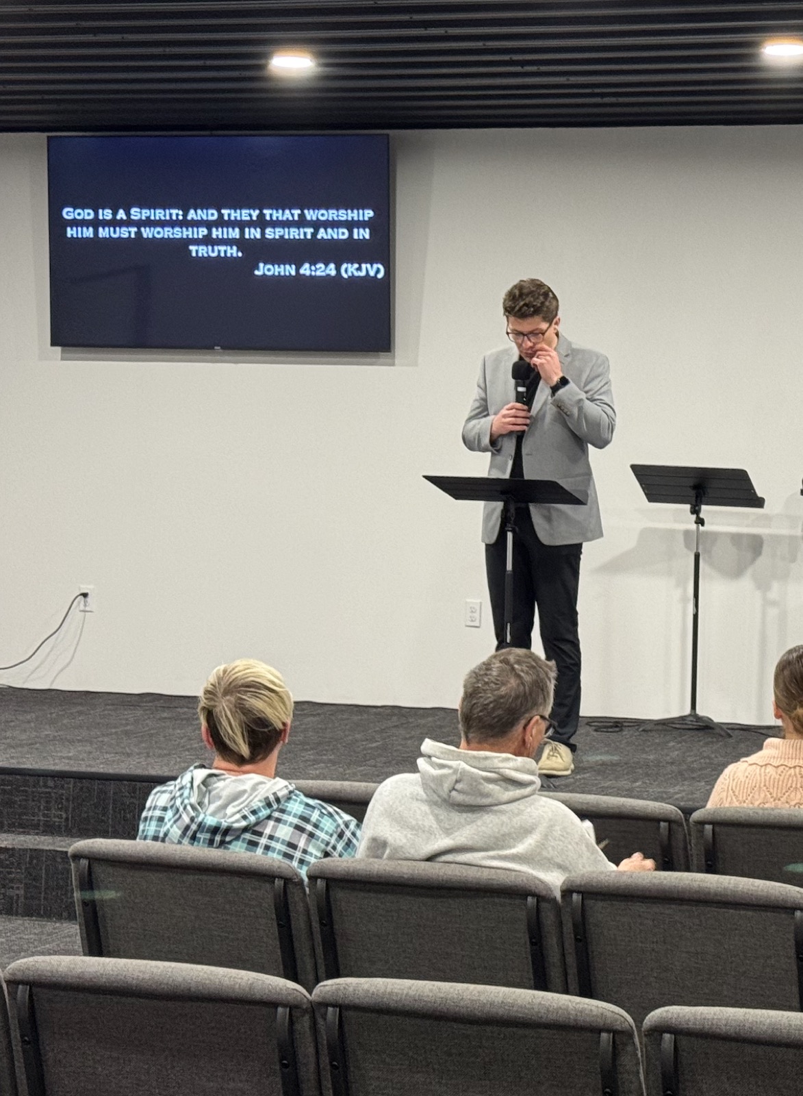 Bible teaching at Jesus Church of Webster